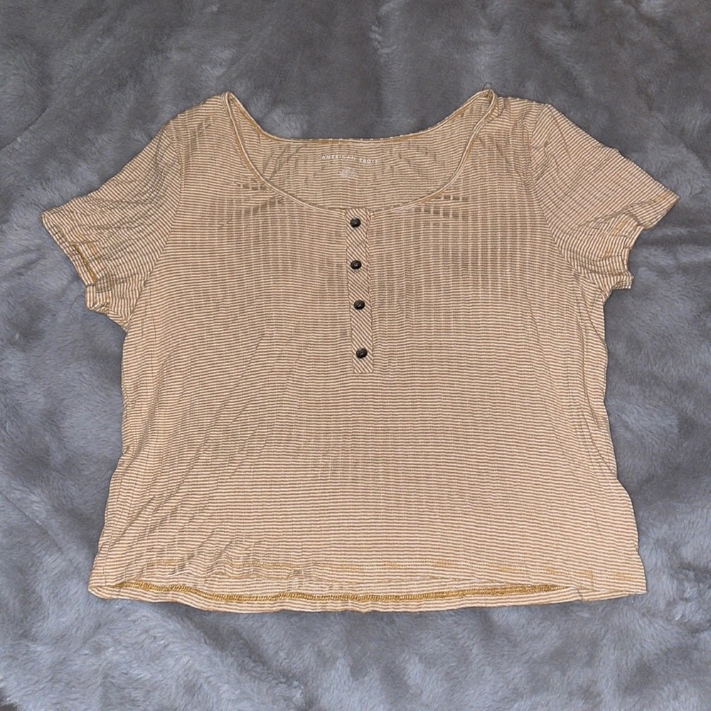 American Eagle Shirt - Size Large (Yellow)